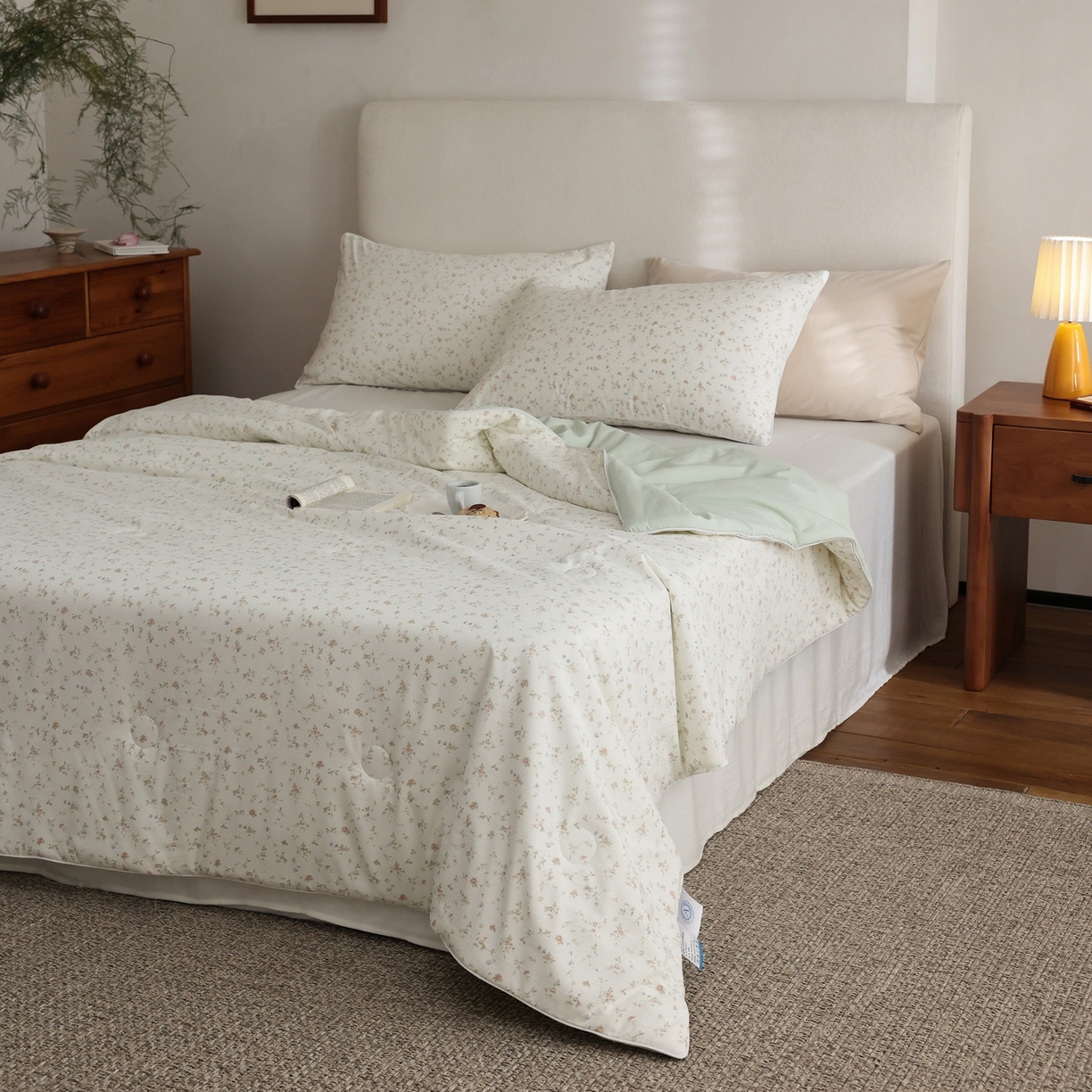 91家纺网 家纺一手货源 找家纺 （总）万盛家纺 2026新款速干印花夏被空调被夏凉被