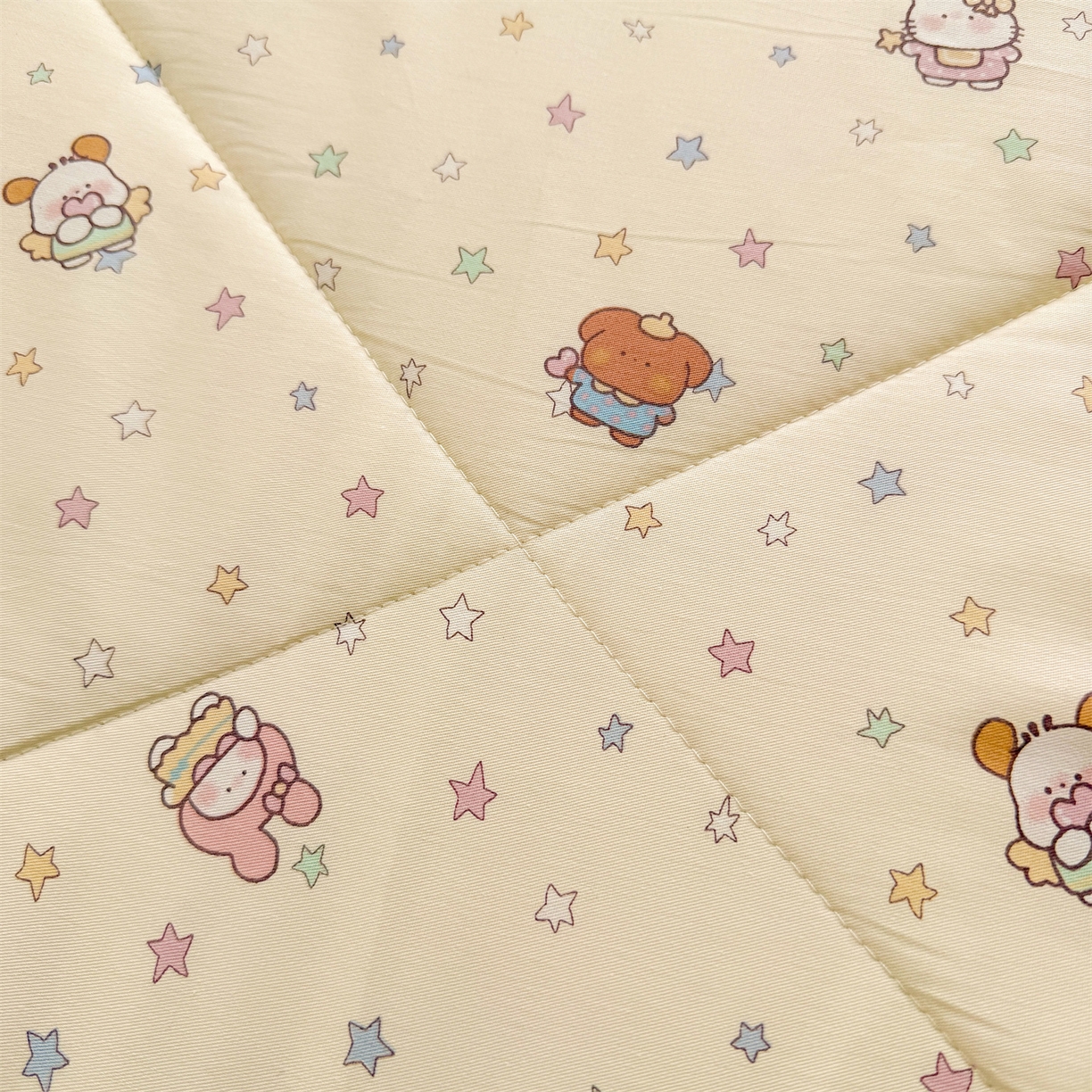 91家纺网 家纺一手货源 找家纺 犇牛仓储供应链 2026春夏新款全棉印花新疆棉花夏被夏凉被空调被 梦宠星光