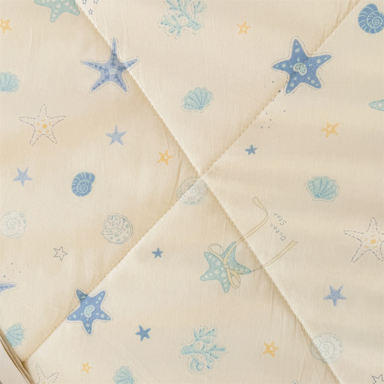 91家纺网 家纺一手货源 找家纺 犇牛仓储供应链 2026春夏新款全棉印花新疆棉花夏被夏凉被空调被 快乐海滩