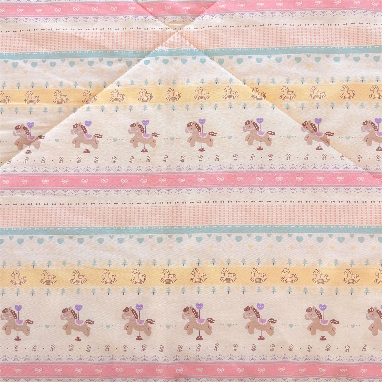 91家纺网 家纺一手货源 找家纺 犇牛仓储供应链 2026春夏新款全棉印花新疆棉花夏被夏凉被空调被 多彩乐园