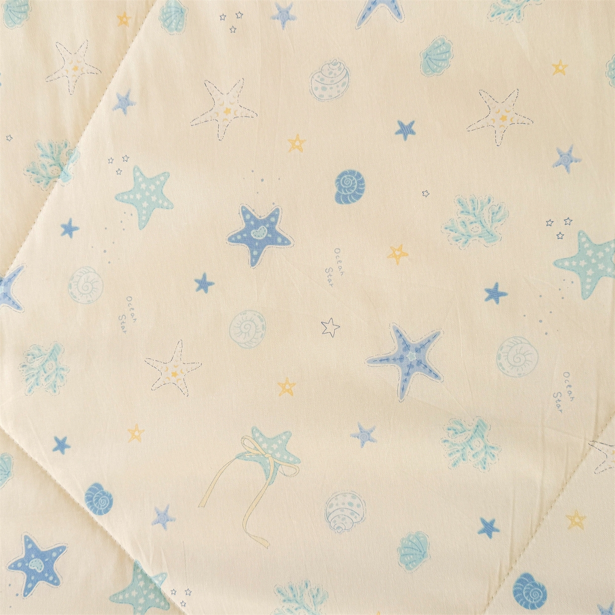 91家纺网 家纺一手货源 找家纺 犇牛仓储供应链 2026春夏新款全棉印花新疆棉花夏被夏凉被空调被 快乐海滩