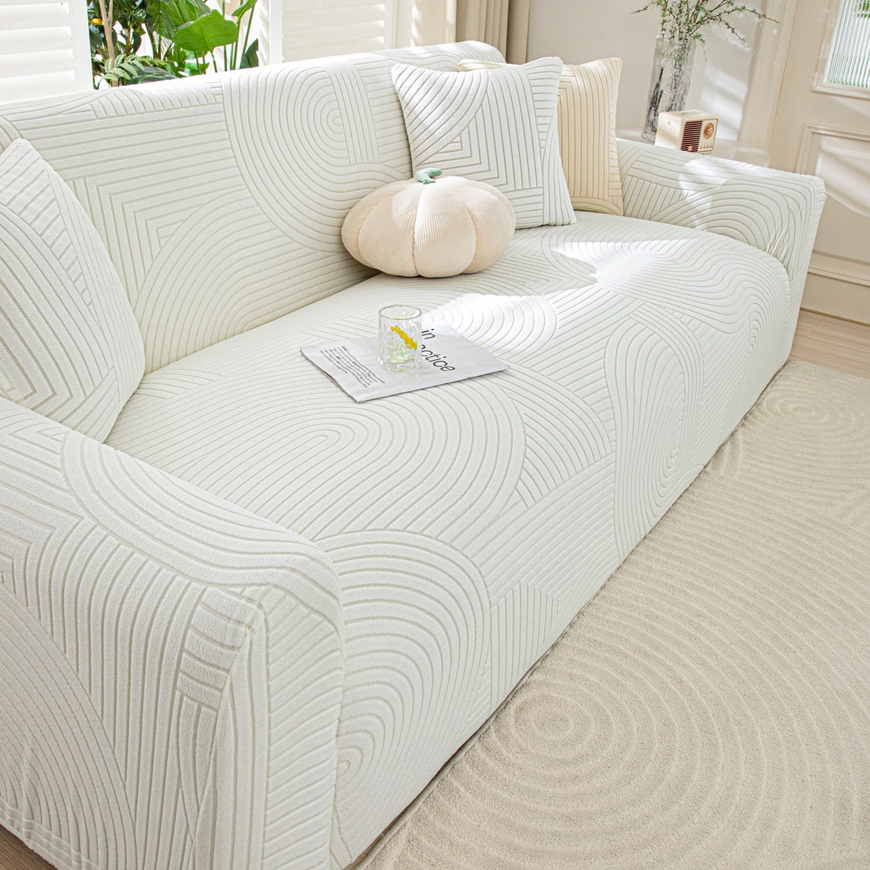 91家纺网 家纺一手货源 找家纺 （总）沐沐家纺 2026新款外贸内销跨境电商瑞士卷沙发套