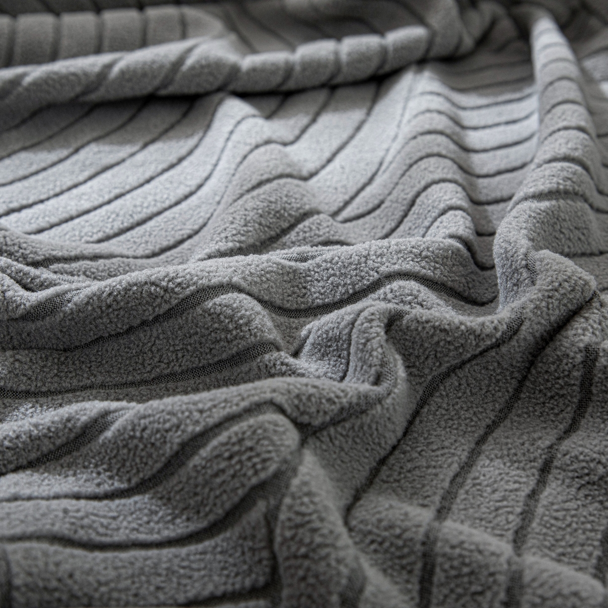 91家纺网 家纺一手货源 找家纺 沐沐家纺 2026新款外贸内销跨境电商瑞士卷沙发套 深灰