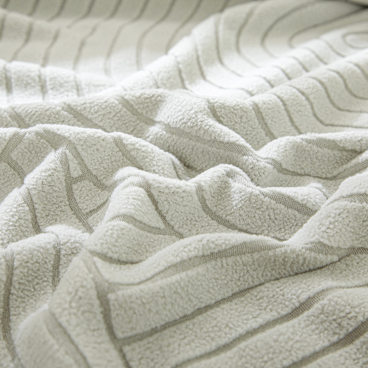 91家纺网 家纺一手货源 找家纺 沐沐家纺 2026新款外贸内销跨境电商瑞士卷沙发套 浅灰