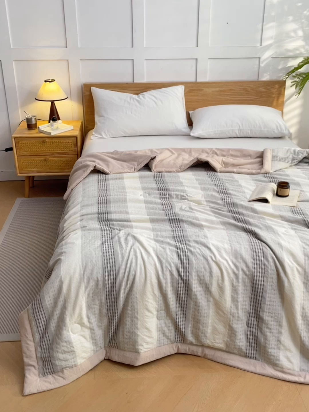 91家纺网 家纺一手货源 找家纺 （总）VIP被业 2026新款雅织提花亚麻夏被夏凉被空调被