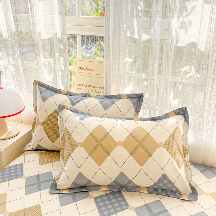 91家纺网 家纺一手货源 找家纺 好亿来家纺 2026新款全棉纯棉印花小清新床笠单件床笠单品单床笠 佳丽斯