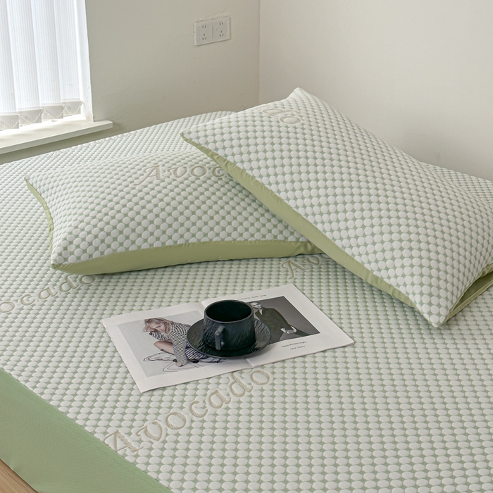 91家纺网 家纺一手货源 找家纺 （总）馨乐家纺 2026新款A类三层纱夹棉床笠（特殊尺寸 量大可定制）