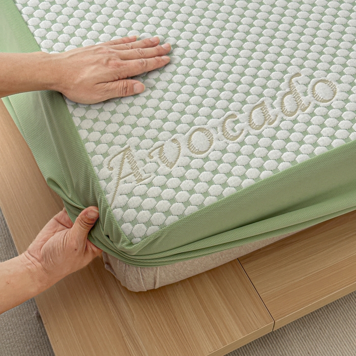 91家纺网 家纺一手货源 找家纺 （总）馨乐家纺 2026新款A类三层纱夹棉床笠（特殊尺寸 量大可定制）