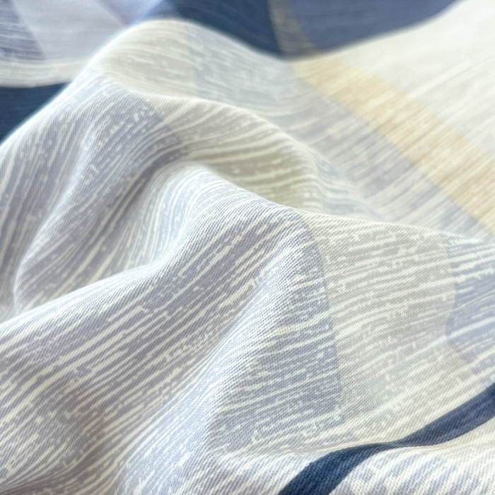 91家纺网 家纺一手货源 找家纺 好亿来家纺 2026新款全棉纯棉印花小清新床笠单件床笠单品单床笠 塞纳风情