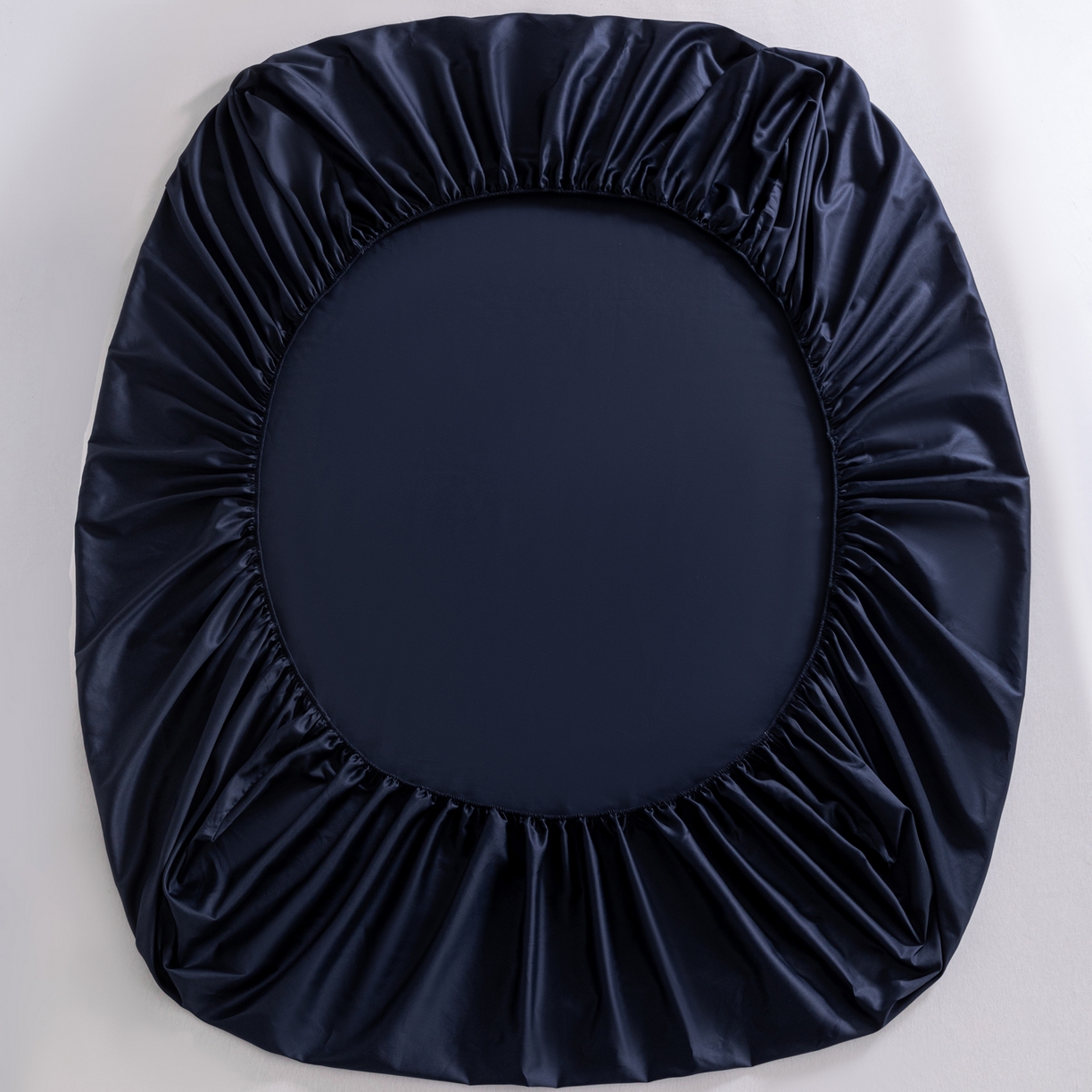 91家纺网 家纺一手货源 找家纺 梵心家纺 2026新款60s长绒棉全棉纯棉床笠单品床笠单件 蓝雾灰