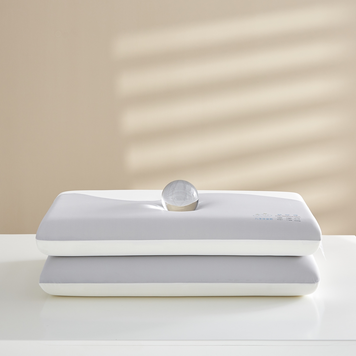 91家纺网 家纺一手货源 找家纺 （总）织布人 2026新款记忆枕夏季凉感云朵呼吸双拼零压慢回弹记忆棉枕头枕芯