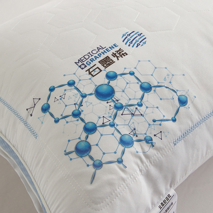 91家纺网 家纺一手货源 找家纺 （总）织布人 2026新款枕芯A类立体绗缝石墨稀酒店深睡枕头学生成人家用枕芯