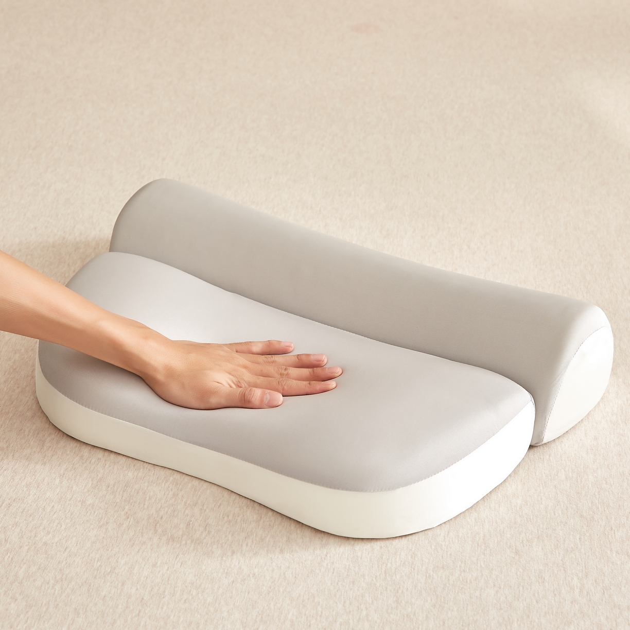 91家纺网 家纺一手货源 找家纺 （总）织布人 2026新款记忆枕夏季凉感零压慢回弹记忆组合枕头成人颈椎记忆棉枕芯