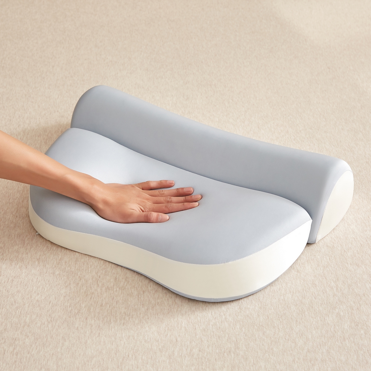 91家纺网 家纺一手货源 找家纺 （总）织布人 2026新款记忆枕夏季凉感零压慢回弹记忆组合枕头成人颈椎记忆棉枕芯