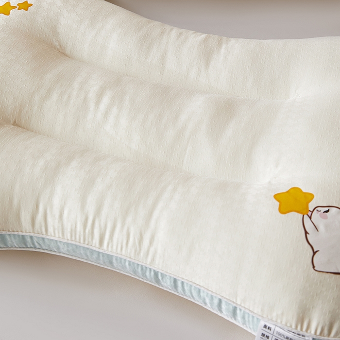 91家纺网 家纺一手货源 找家纺 （总）织布人 2026新款枕芯A类星愿兔亲子枕头儿童枕学生枕成人家用护颈椎枕头