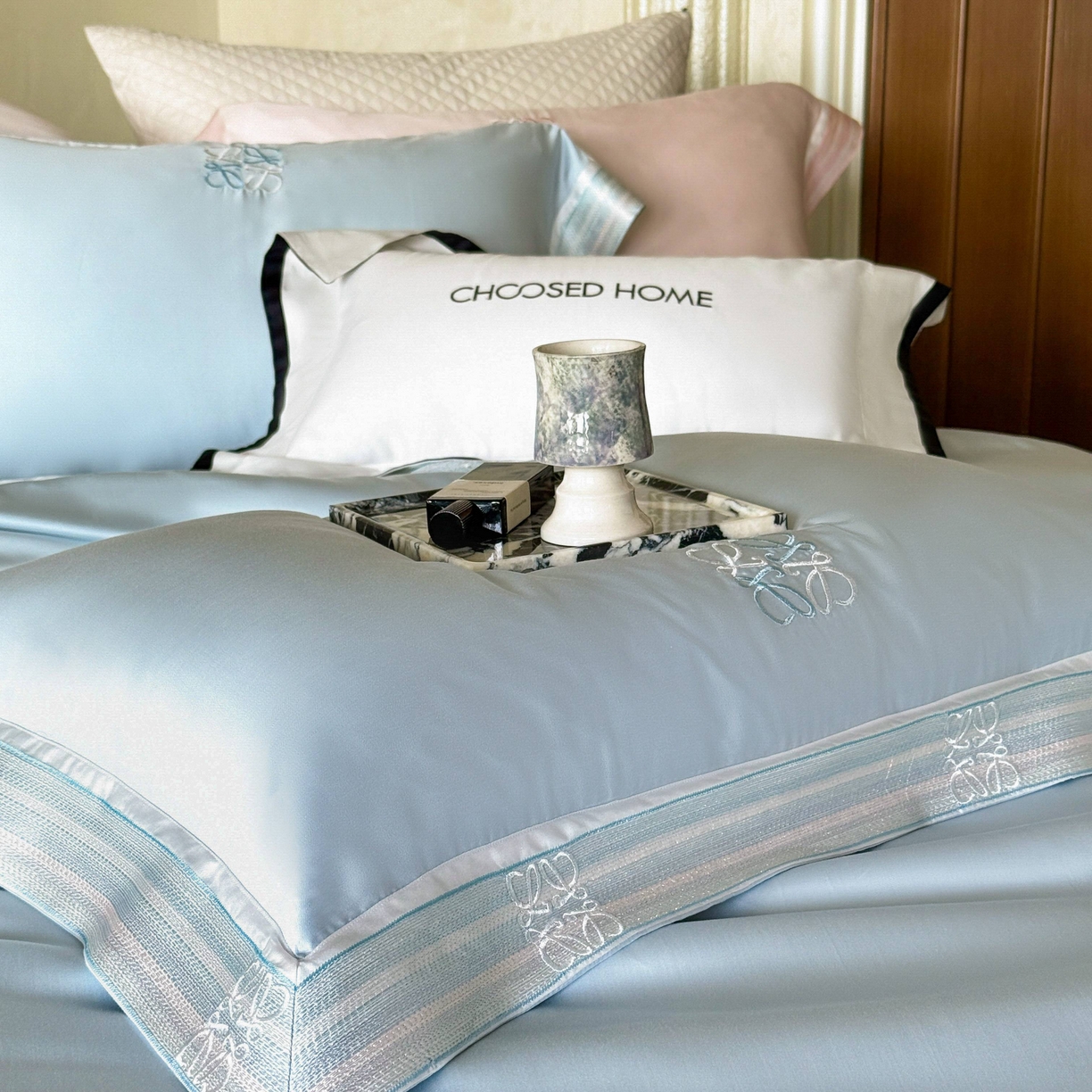 91家纺网 家纺一手货源 找家纺 （总）初拾 2026新款60支奥地利进口兰精天丝四件套—春夏调色师