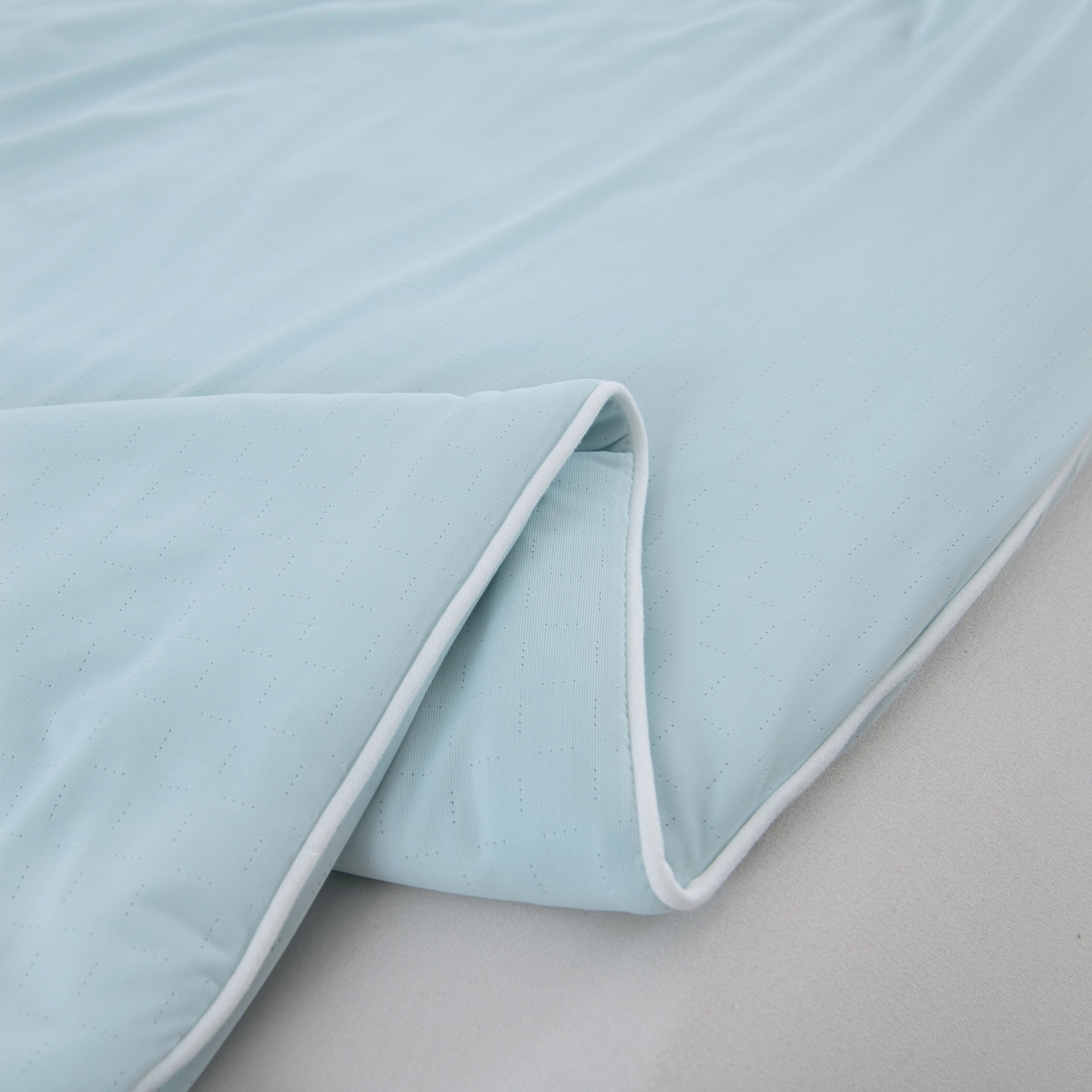 91家纺网 家纺一手货源 找家纺 芭伯妮 2026新款黑科技小冰被夏被空调被夏凉被 绿色