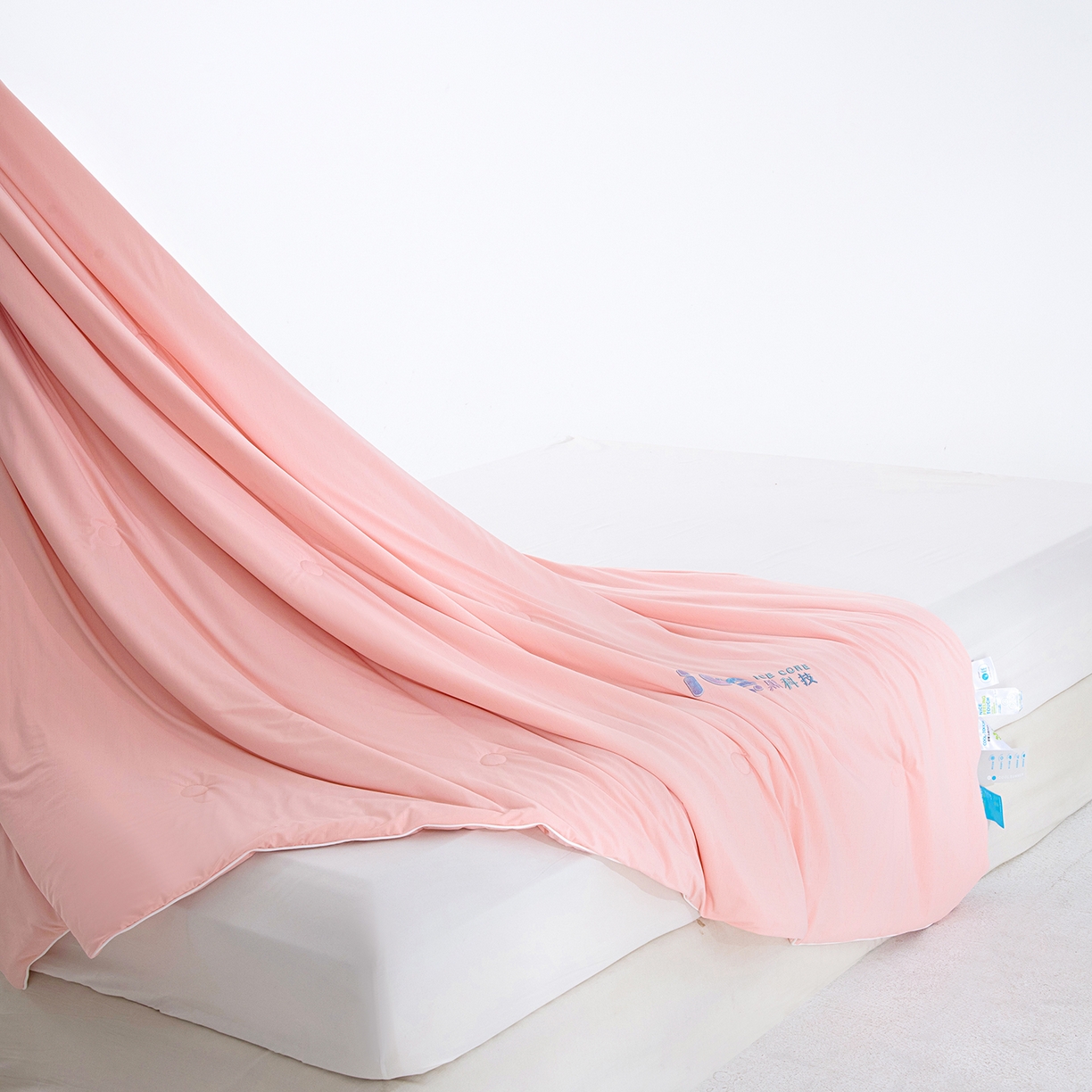 91家纺网 家纺一手货源 找家纺 芭伯妮 2026新款黑科技小冰被夏被空调被夏凉被 玉色