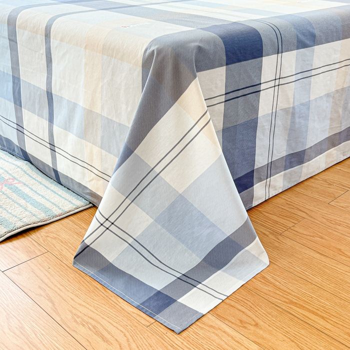 91家纺网 家纺一手货源 找家纺 好亿来家纺 2026新款全棉纯棉印花小清新床单单件床单单品单床单 浪漫定义