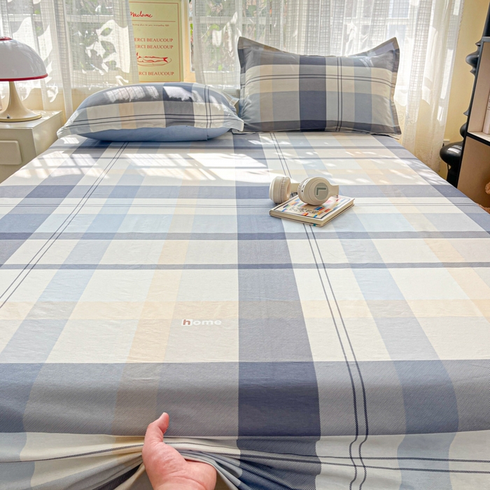 91家纺网 家纺一手货源 找家纺 好亿来家纺 2026新款全棉纯棉印花小清新床单单件床单单品单床单 浪漫定义