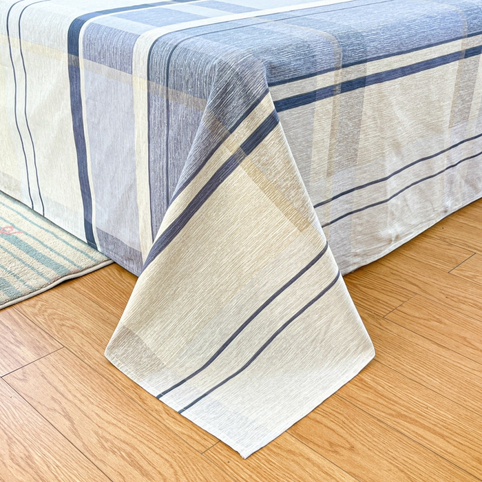 91家纺网 家纺一手货源 找家纺 好亿来家纺 2026新款全棉纯棉印花小清新床单单件床单单品单床单 塞纳风情