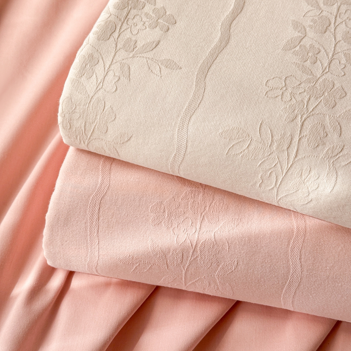 91家纺网 家纺一手货源 找家纺 眠博士 2026新款60水洗立体提花枕套场景二 组合图