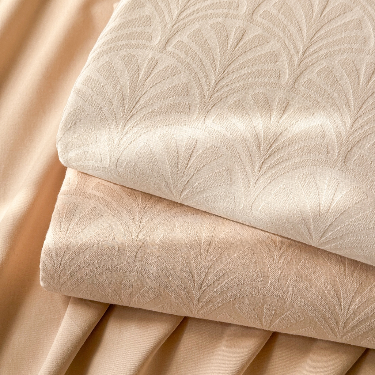 91家纺网 家纺一手货源 找家纺 眠博士 2026新款60水洗立体提花枕套场景二 组合图