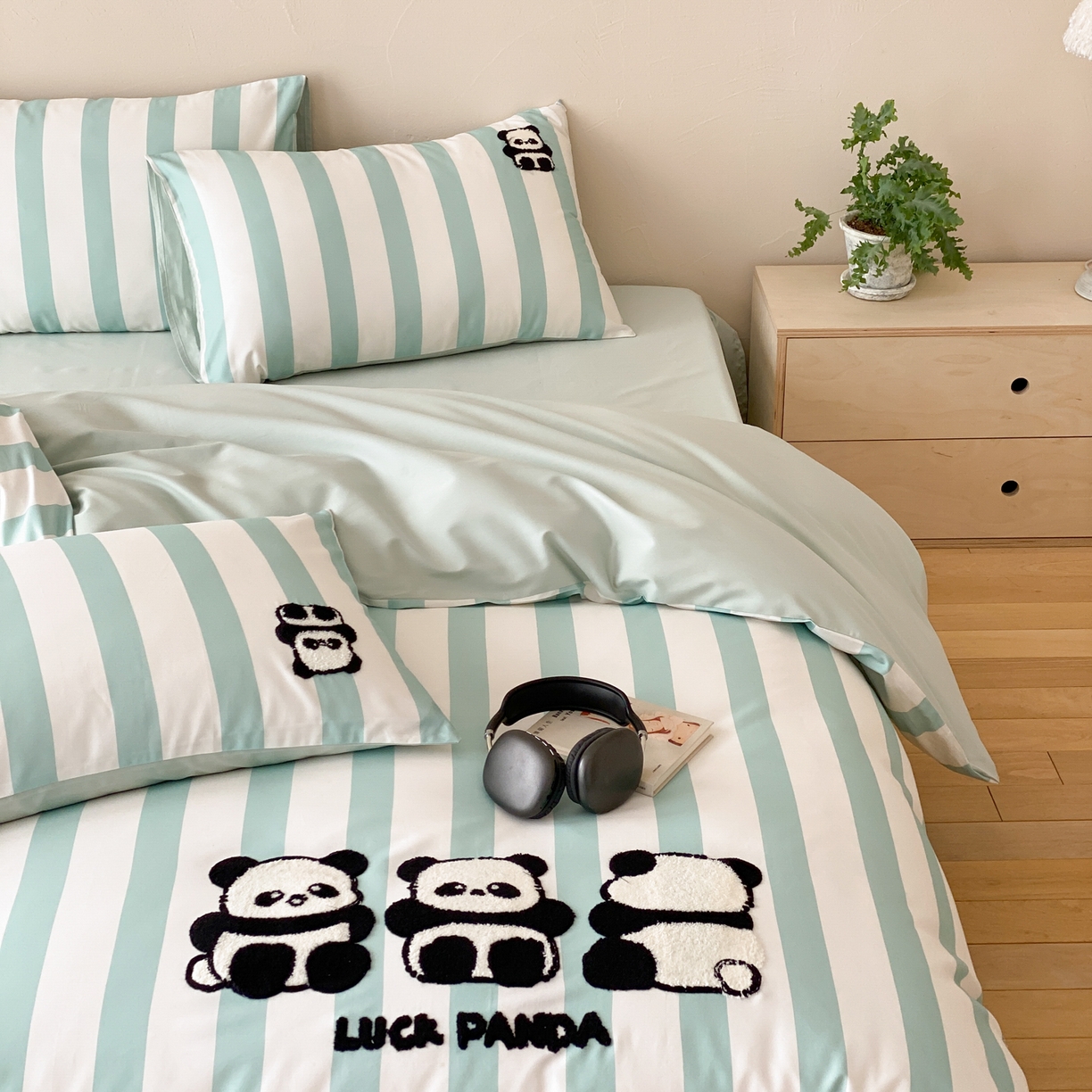 91家纺网 家纺一手货源 找家纺 （总）眠博士 2026新款50支长绒棉毛巾绣四件套