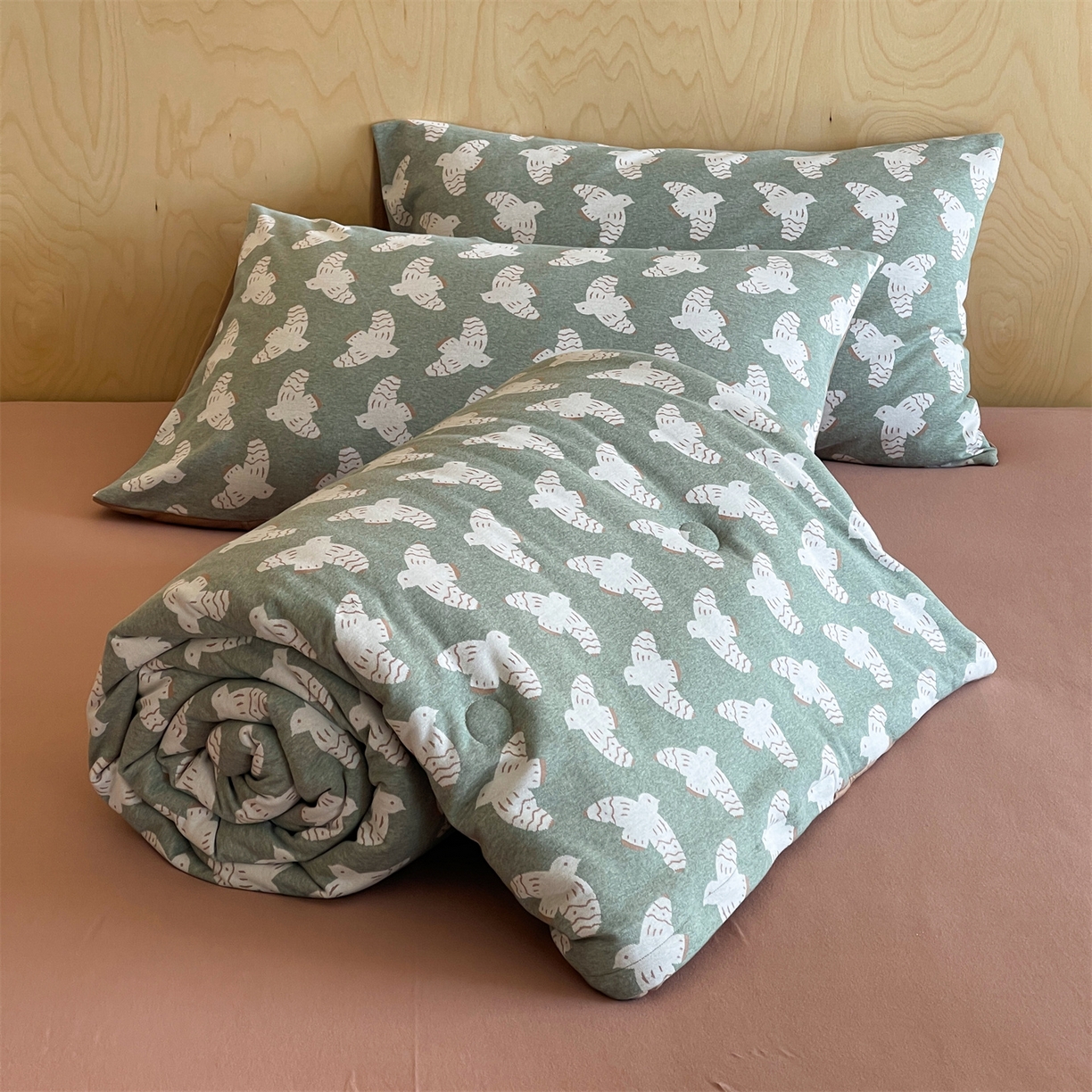 91家纺网 家纺一手货源 找家纺 （总）傲蕾良品 2026新款【自由组合】色织云柔控温被夏被（四件套）