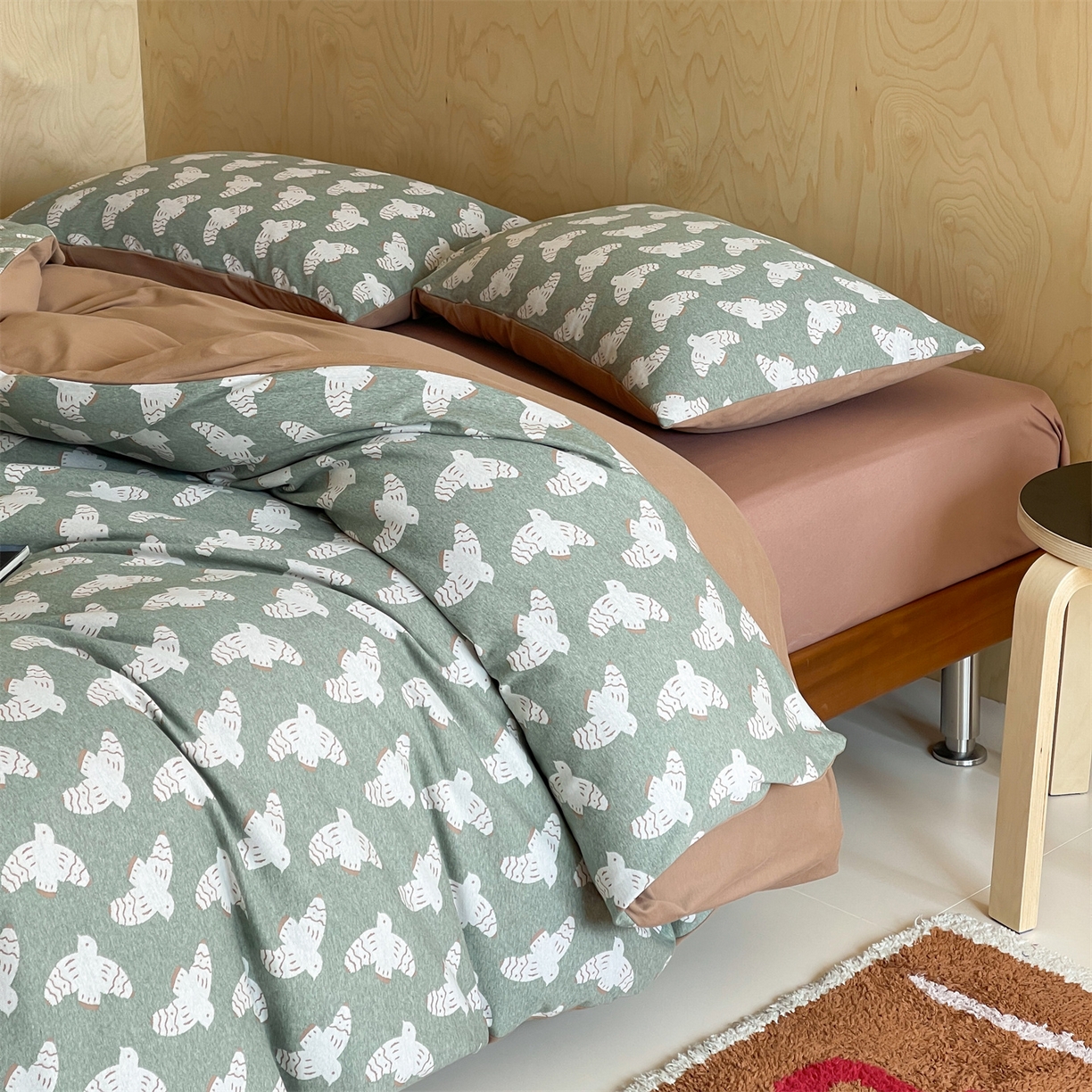 91家纺网 家纺一手货源 找家纺 （总）傲蕾良品 2026新款【自由组合】色织云柔控温被夏被（四件套）