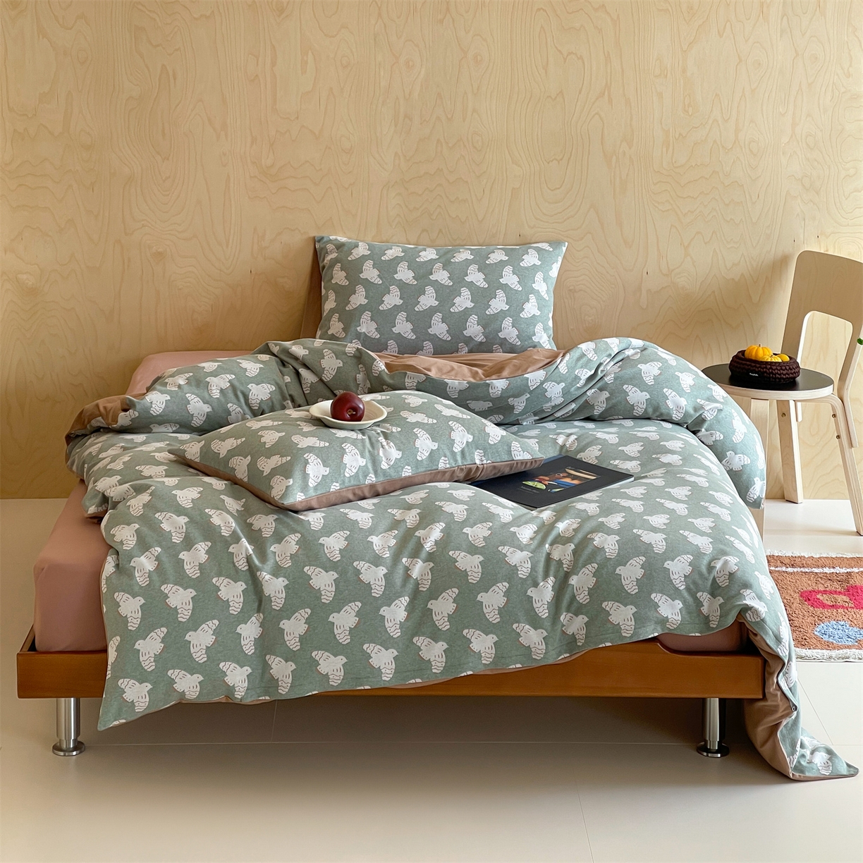 91家纺网 家纺一手货源 找家纺 （总）傲蕾良品 2026新款【自由组合】色织云柔控温被夏被（四件套）