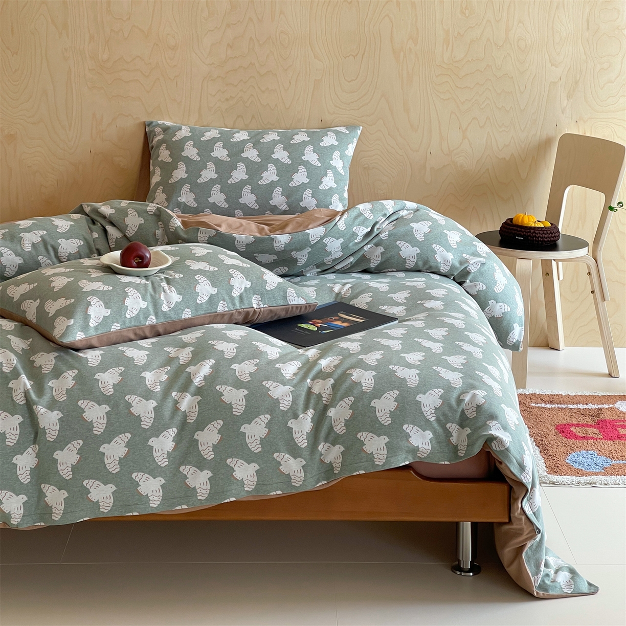 91家纺网 家纺一手货源 找家纺 （总）傲蕾良品 2026新款【自由组合】色织云柔控温被夏被（四件套）