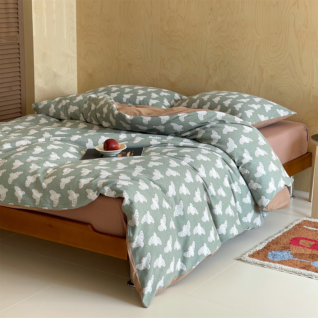 91家纺网 家纺一手货源 找家纺 （总）傲蕾良品 2026新款【自由组合】色织云柔控温被夏被（四件套）