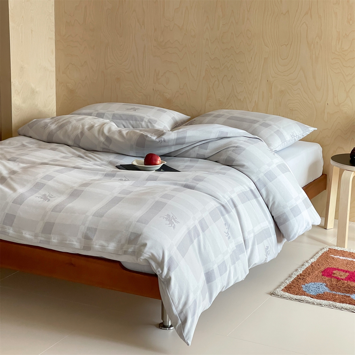 91家纺网 家纺一手货源 找家纺 傲蕾良品 2026新款【自由组合】色织云柔控温被夏被（四件套） 圣殿骑士