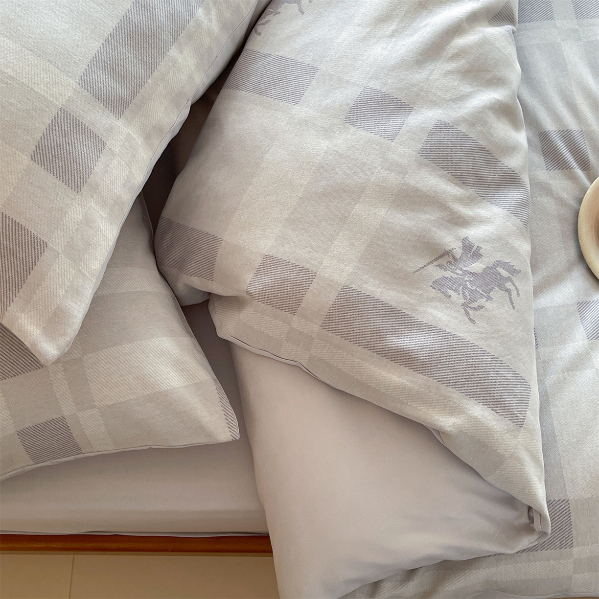 91家纺网 家纺一手货源 找家纺 傲蕾良品 2026新款【自由组合】色织云柔控温被夏被（四件套） 圣殿骑士