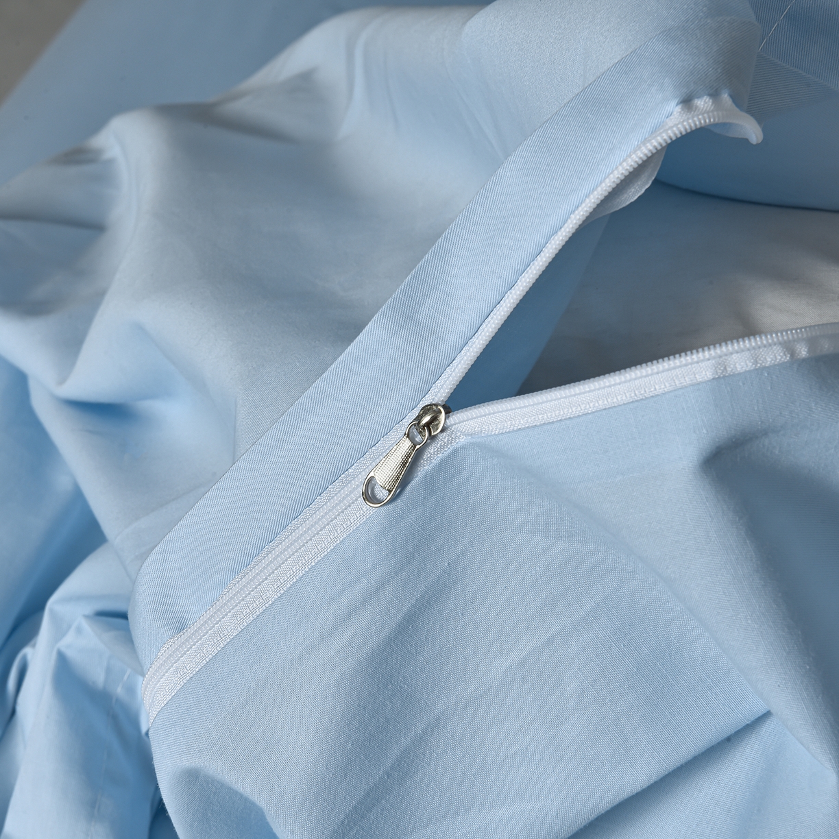 91家纺网 家纺一手货源 找家纺 （总）湘雪家居 2026新款长绒棉高支高密纯棉刺绣四件套-幕镜款