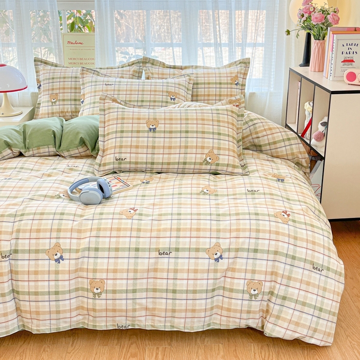 91家纺网 家纺一手货源 找家纺 （总）好亿来家纺 2026新款全棉纯棉印花小清新被套单件被套单品单被套