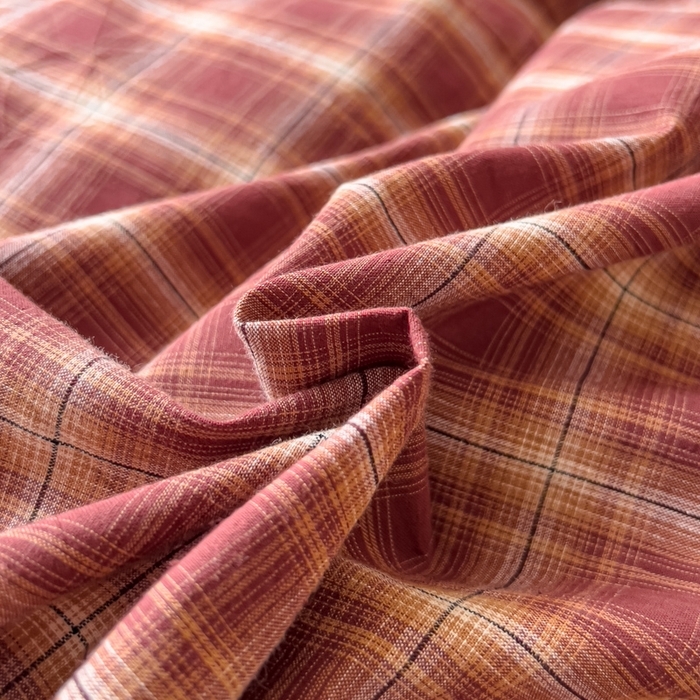 91家纺网 家纺一手货源 找家纺 （总）花香四季家纺 2026新款简约全棉高织高密色织纯棉水洗棉四件套