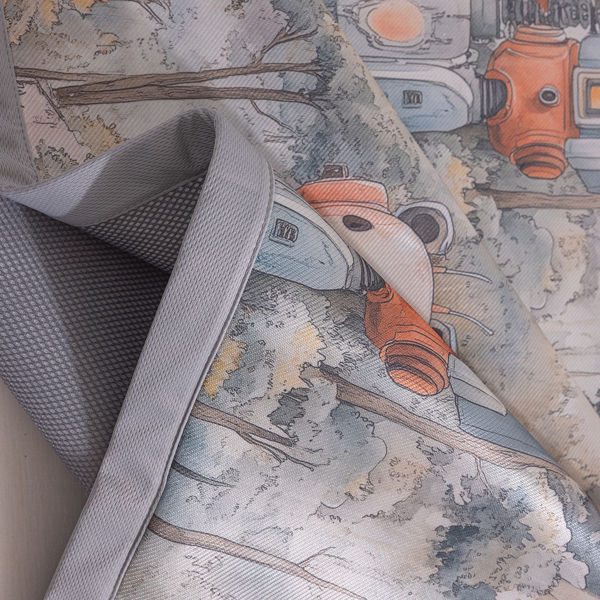 91家纺网 家纺一手货源 找家纺 （总）小萌虎 2026新款碳光冰丝席平铺款床席款