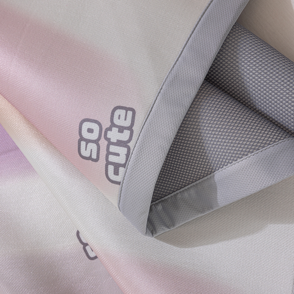 91家纺网 家纺一手货源 找家纺 小萌虎 2026新款碳光冰丝席平铺款床席款 小熊猫