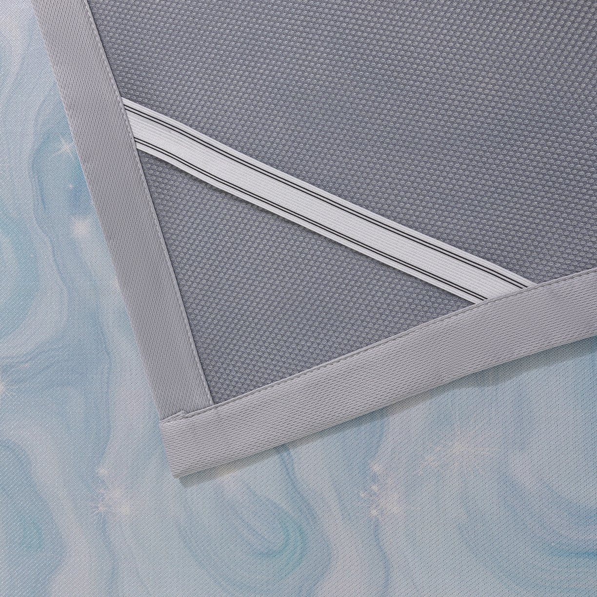 91家纺网 家纺一手货源 找家纺 小萌虎 2026新款碳光冰丝席平铺款床席款 星空