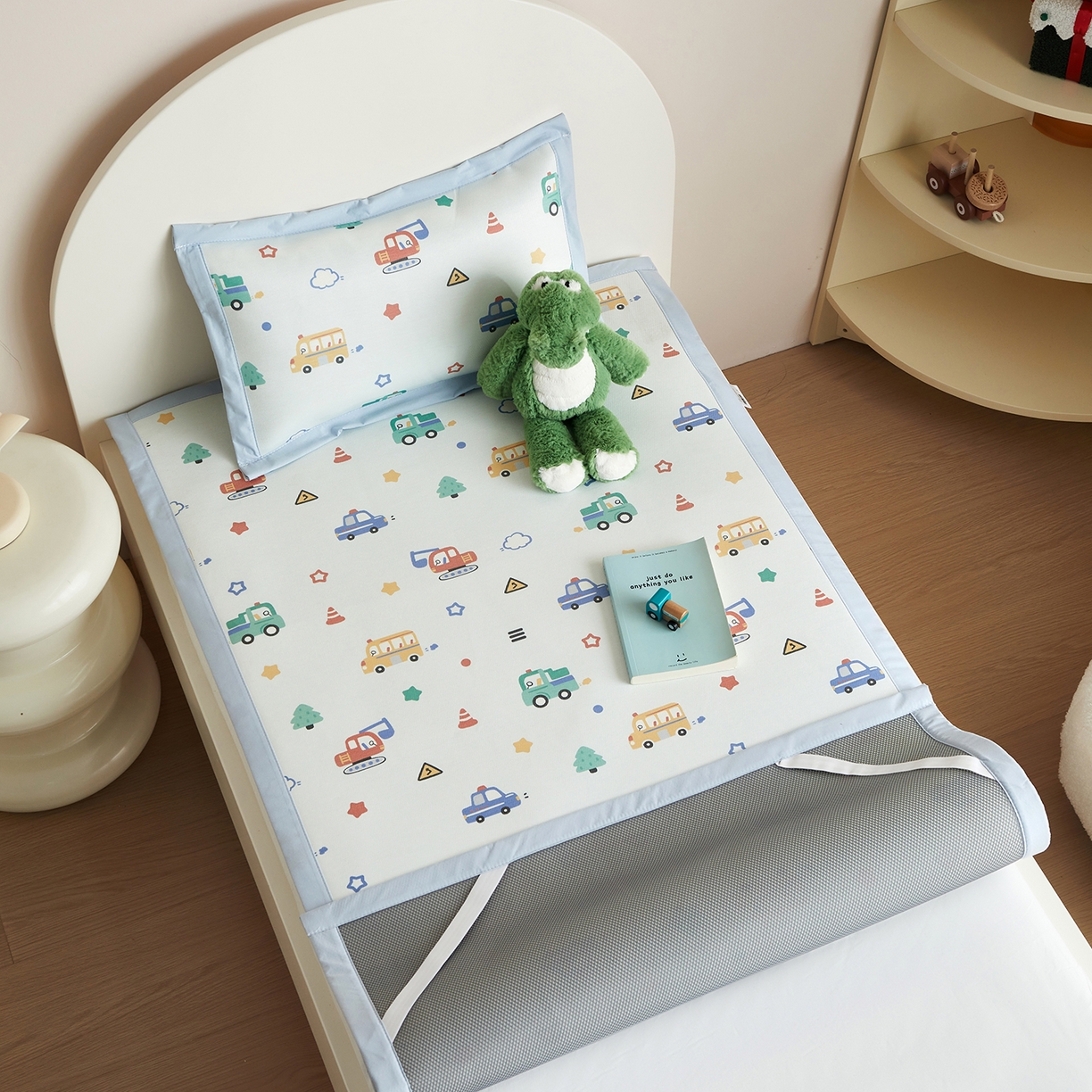 91家纺网 家纺一手货源 找家纺 （总）荷马之梦 2026新款凉席系列-A类母婴原创卡通数码印花儿童冰丝凉席