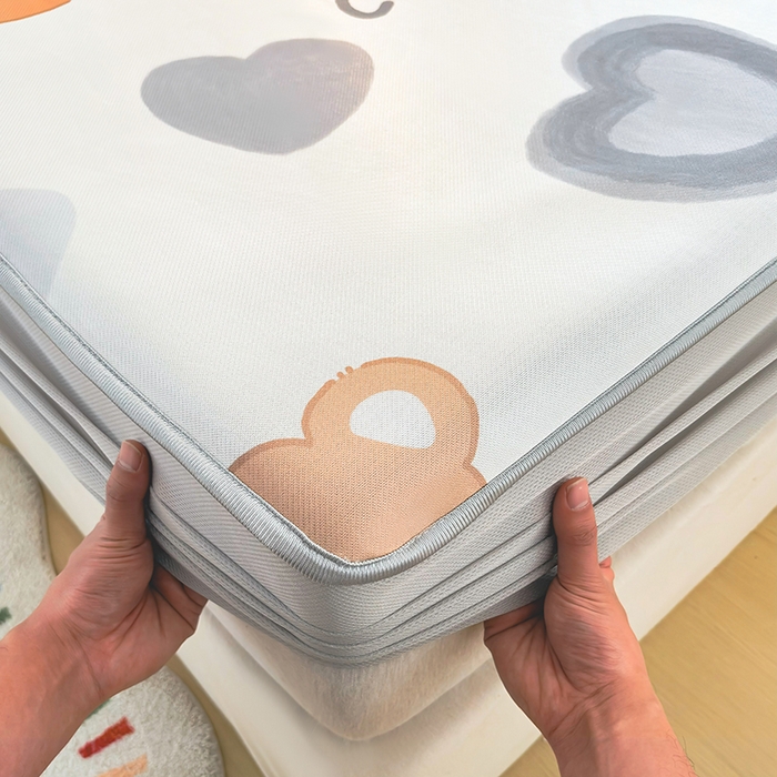 91家纺网 家纺一手货源 找家纺 （总）小萌虎 2026新款碳光冰丝凉席床笠款拍法一