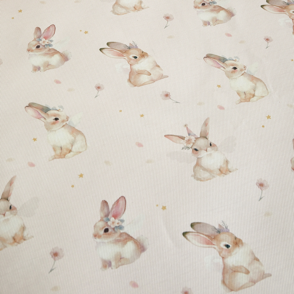 91家纺网 家纺一手货源 找家纺 荷马之梦 2026新款凉席系列-A类母婴原创卡通数码印花儿童冰丝凉席 天使小兔