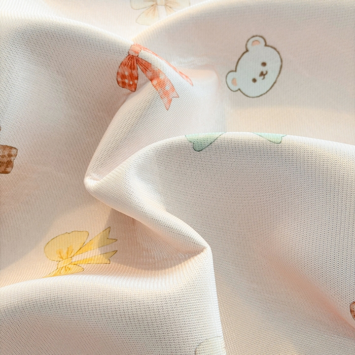 91家纺网 家纺一手货源 找家纺 小萌虎 2026新款碳光冰丝凉席床笠款拍法一 蝴蝶结