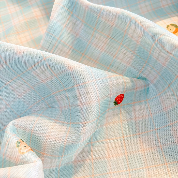 91家纺网 家纺一手货源 找家纺 小萌虎 2026新款碳光冰丝凉席床笠款拍法一 一马当先-蓝