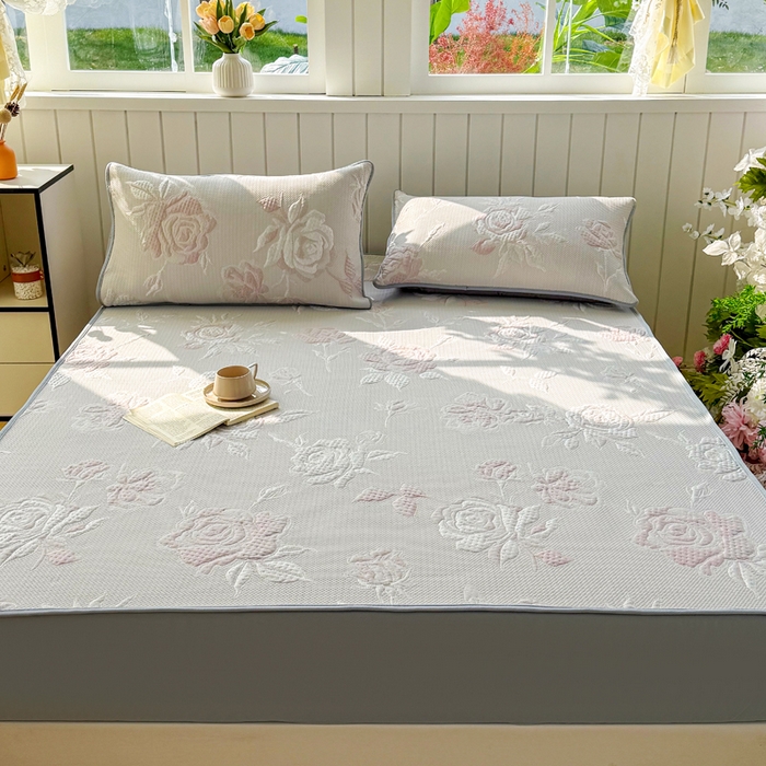 91家纺网 家纺一手货源 找家纺 （总）恋佳居 2026新款A类PE中分子凉感丝床笠凉席