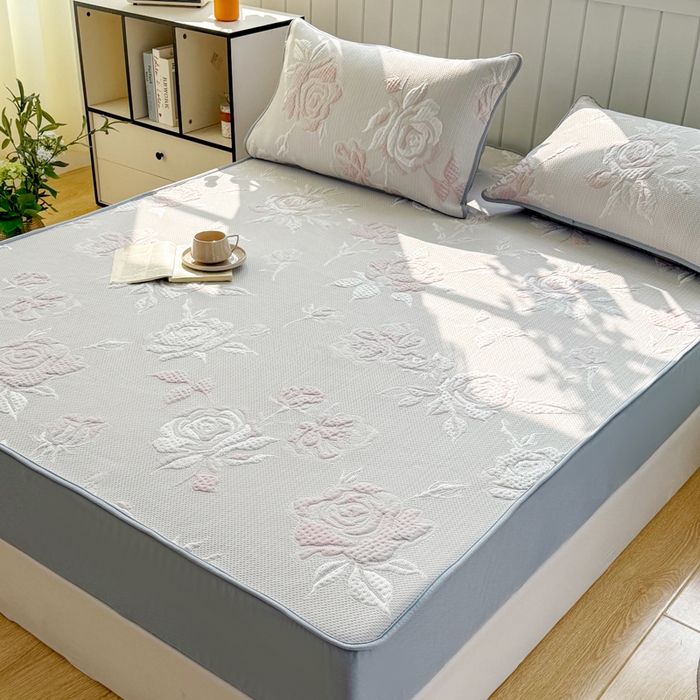 91家纺网 家纺一手货源 找家纺 （总）恋佳居 2026新款A类PE中分子凉感丝床笠凉席