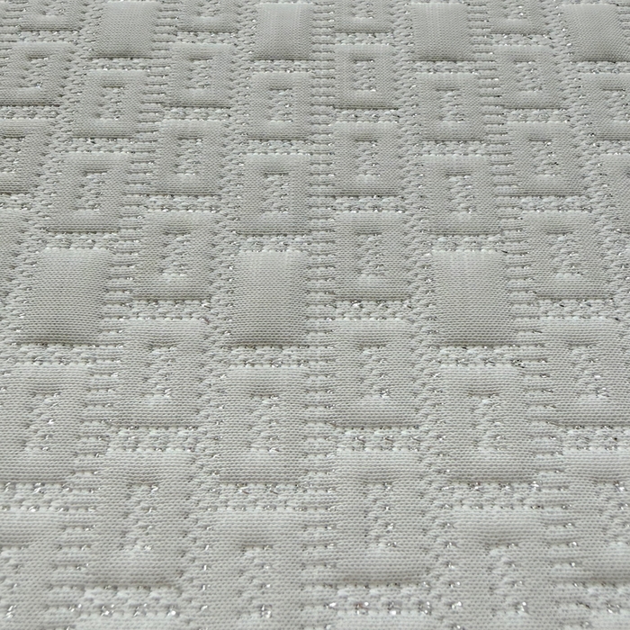 91家纺网 家纺一手货源 找家纺 恋佳居 2026新款A类PE中分子凉感丝床笠凉席 冰纱银丝灰格