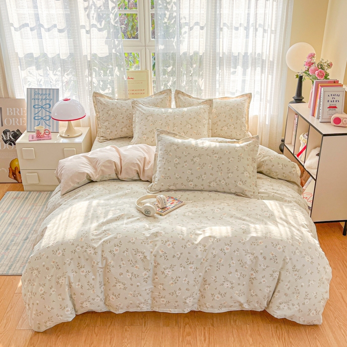 91家纺网 家纺一手货源 找家纺 （总）好亿来家纺 2026新款全棉纯棉印花小清新被套单件被套单品单被套